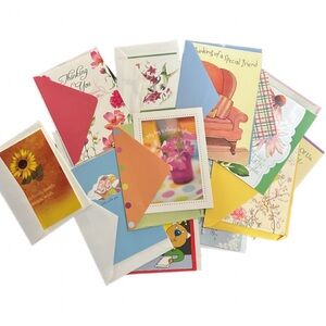 18 Assorted Greeting Cards Set
